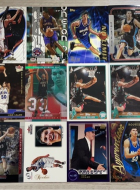 NBA球星卡fleer TOPPS公司 迈克米勒mike miller普特新秀限量专集