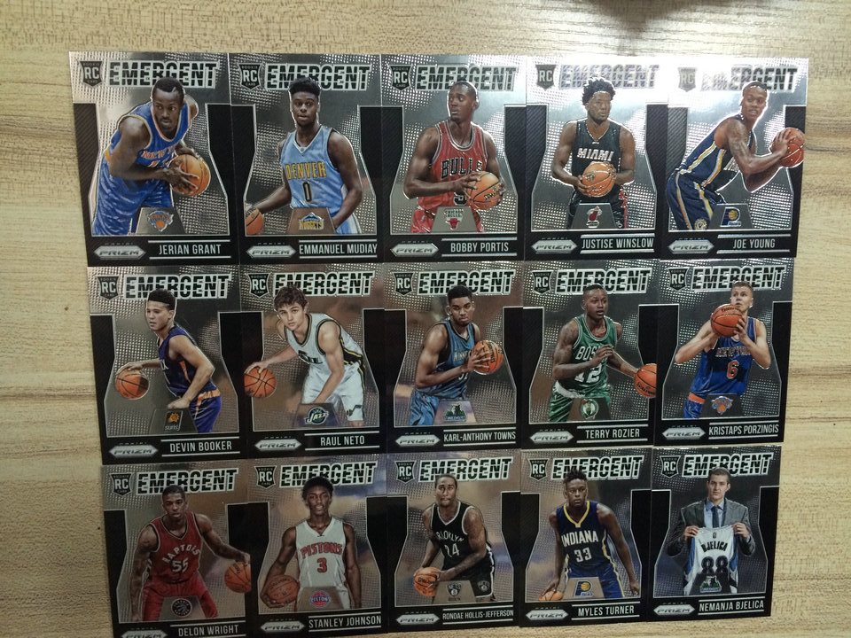 nba球星卡系列新秀特卡全套单卡