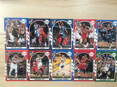 NBA球星卡全套库里哈登