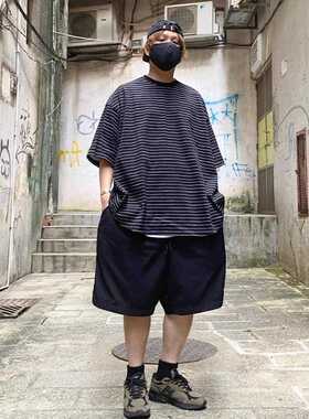 【官网折扣】SFC S日系复古条纹T恤纯棉宽松廓形情侣短袖cityboy