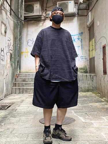 【官网折扣】SFC S日系复古条纹T恤纯棉宽松廓形情侣短袖cityboy