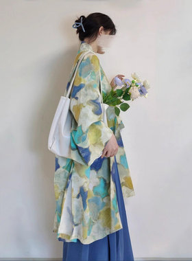2026春秋复古汉服改良长衫