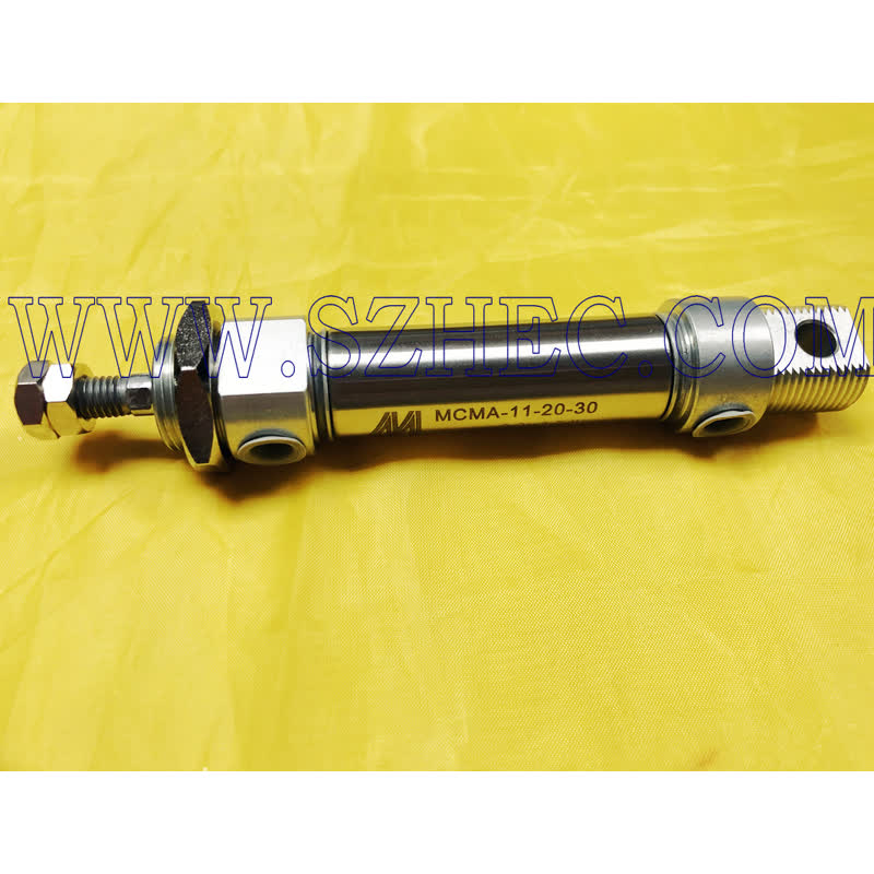 正品 台湾金器 MINDMAN迷你气缸MCMA-11-20-30  附磁 免油 不锈钢