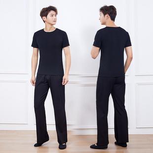 形体服直筒裤 舞蹈练功服男上衣成人艺考训练服装 现代舞服装 新款