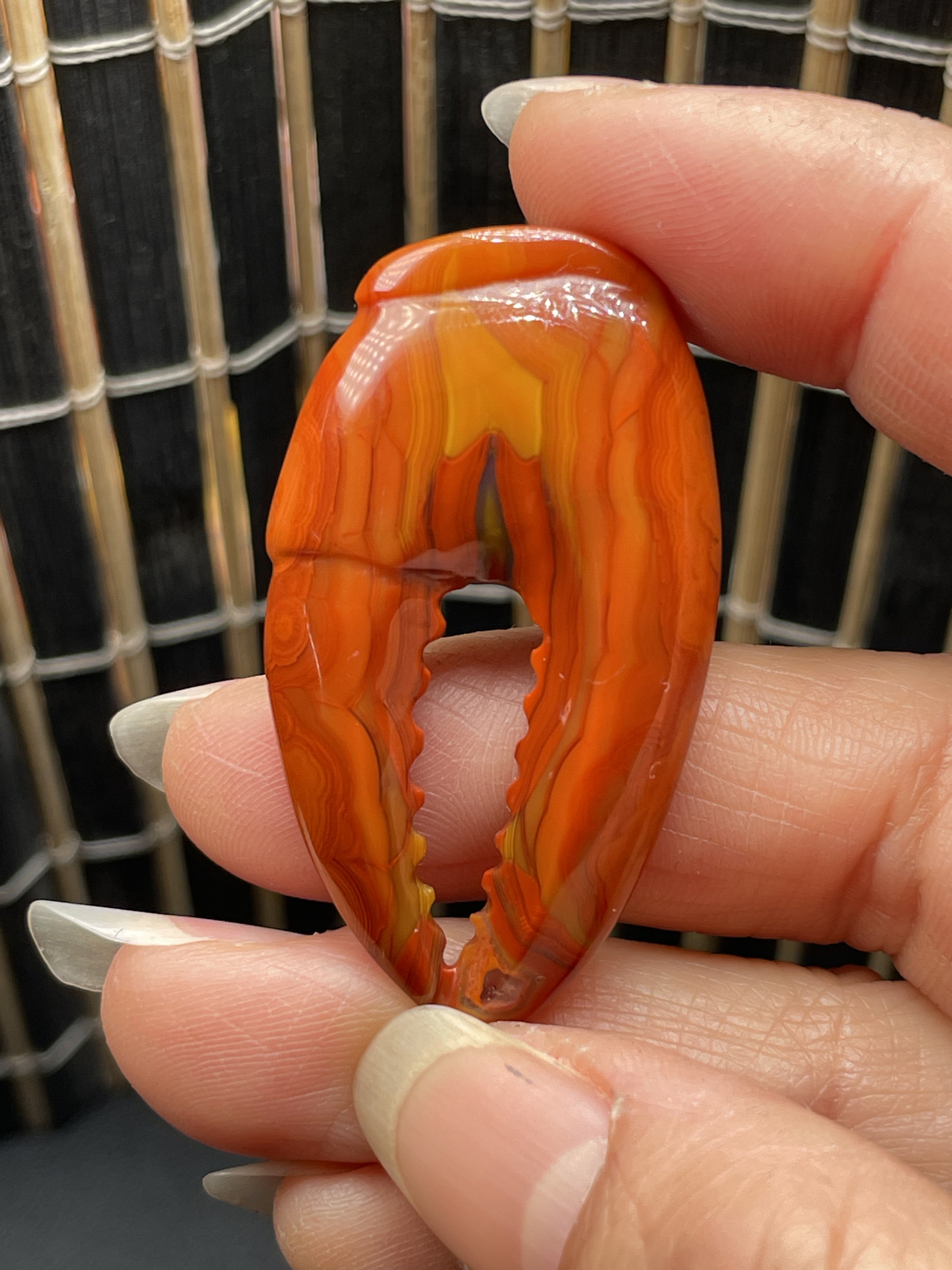 战国红玛瑙精品大湾俏色拉丝螃蟹钳子八方来财挂件,珠宝/钻石/翡翠,颈饰,淘宝优惠券,粉丝福利购,淘宝优惠卷