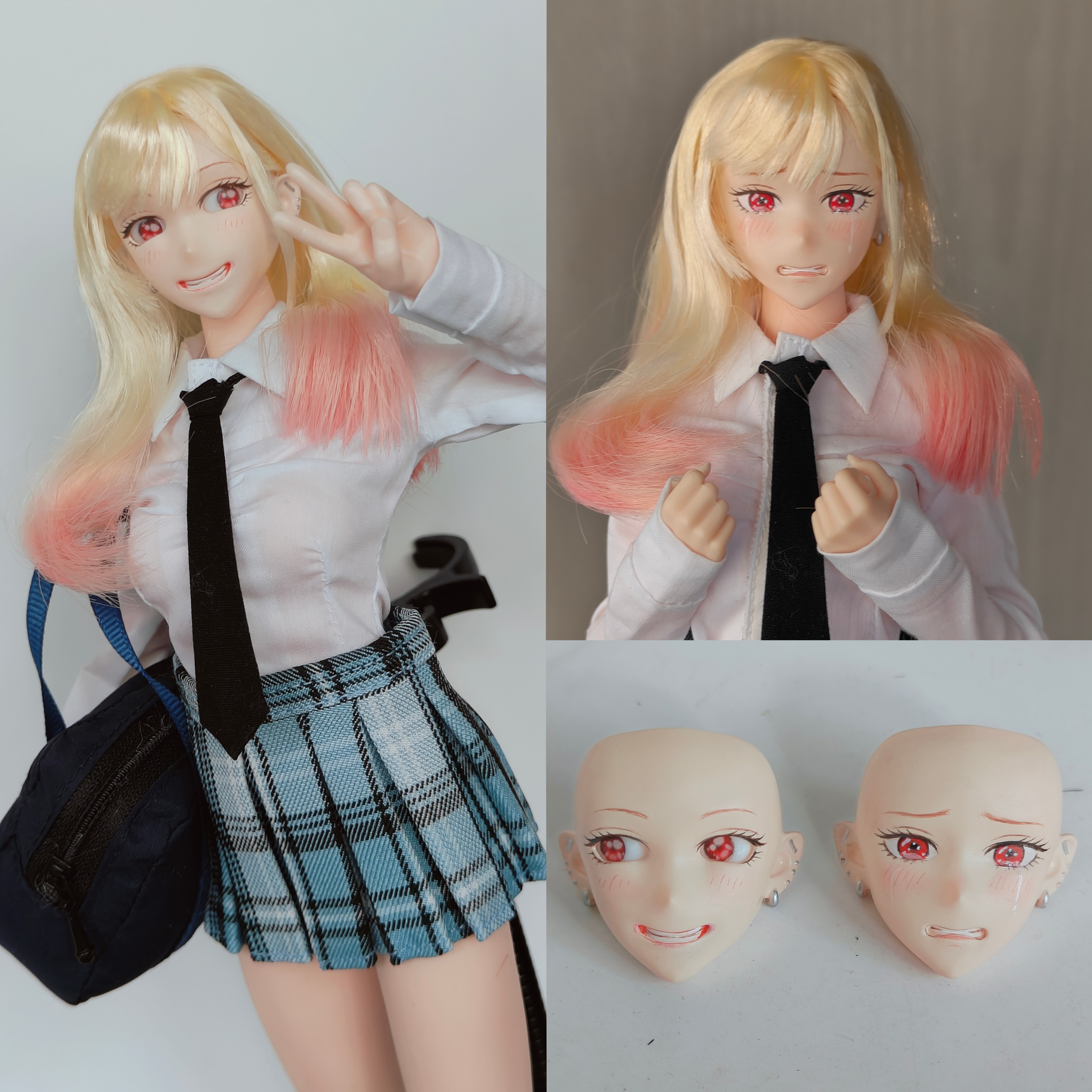 1/6喜多川海梦可动女兵人手办可动眼替换脸更衣人偶坠入爱河景品,模玩/动漫/周边/娃圈三坑/桌游,可动/兵人/雕像专区,淘宝优惠券,粉丝福利购,淘宝优惠卷