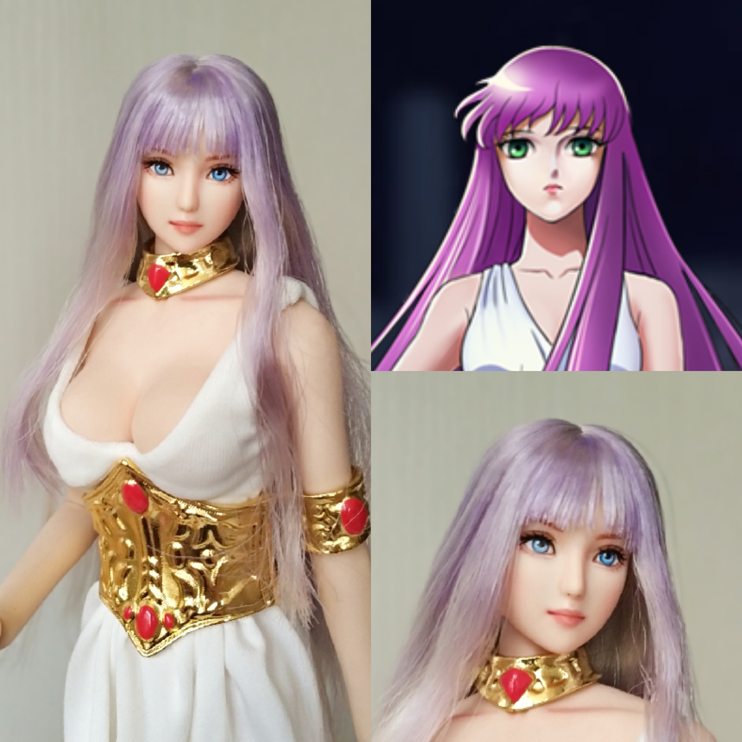 雅典娜圣衣神话整套人偶