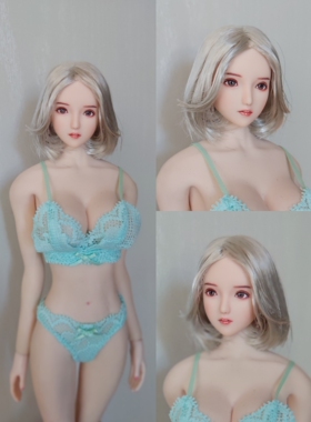 【现货】1/6 obitsu 性感美女女兵人头雕 可配phicen LD UD 岚素