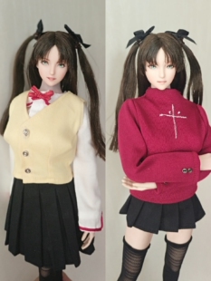 Fate/Grand Order FGO 远坂凛 12寸可动手办 战斗服 常服