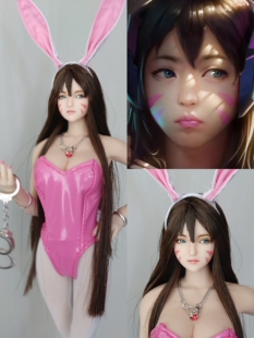 守望先锋 dva 性感兔女郎 可动人偶衣服模型DD