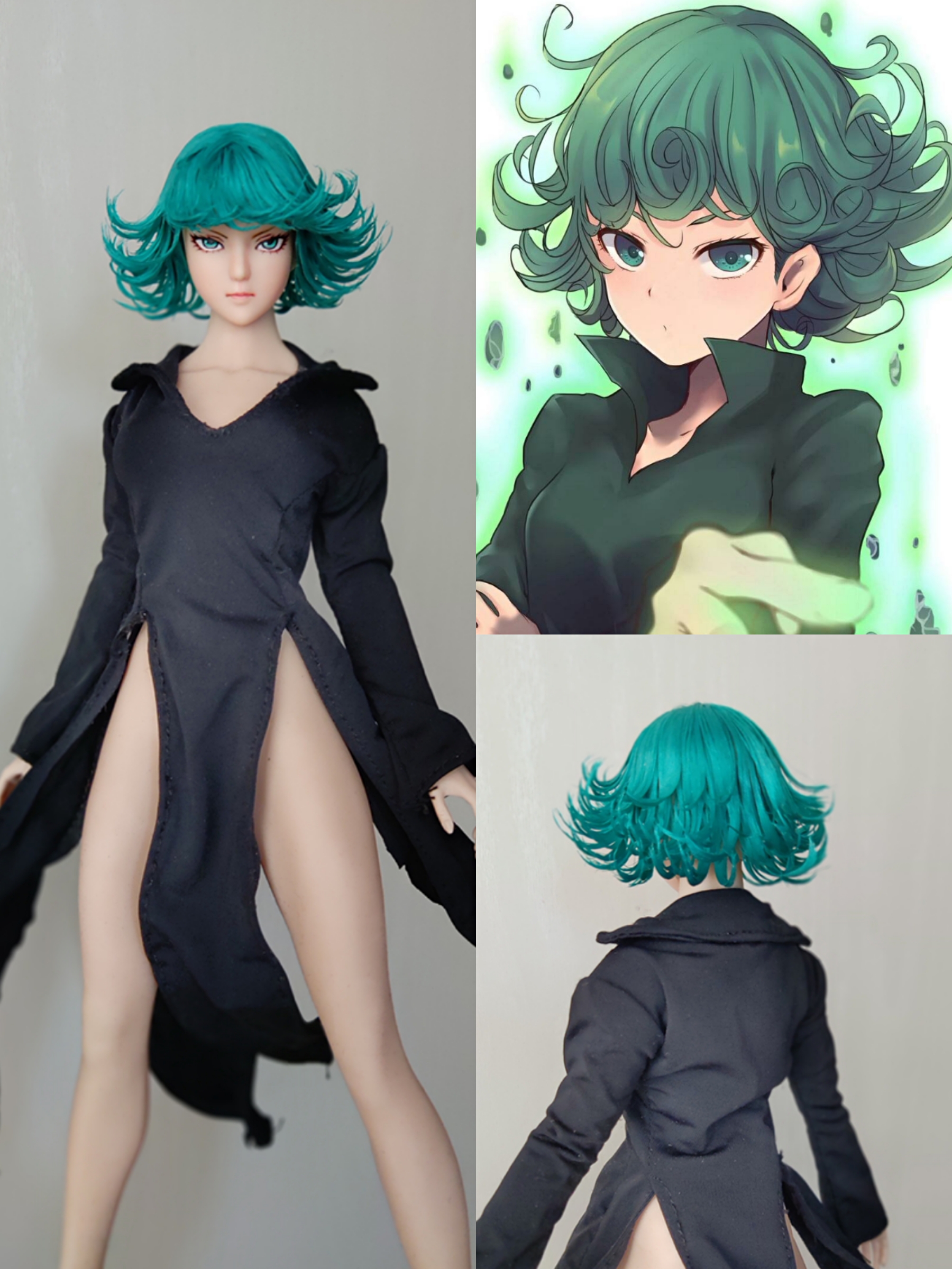 一拳超人战栗的龙卷可动手办