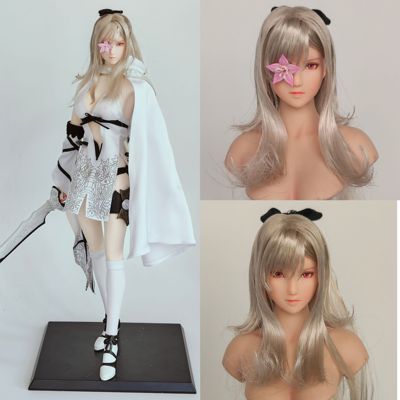 【现货】1/6可动手办龙背上的骑兵zero头雕定做女兵人包胶
