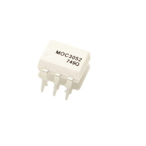 直插 MOC3052 光电耦合器 双向晶闸管驱动器 DIP-6