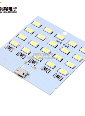 20灯珠LED 照明灯板 USB移动灯 地摊灯 应急灯 小夜灯
