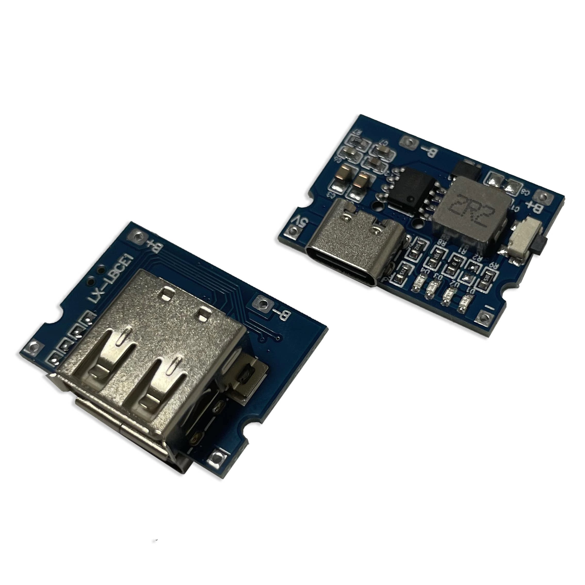 5V2A/2.4A冲放电锂电充电模块电