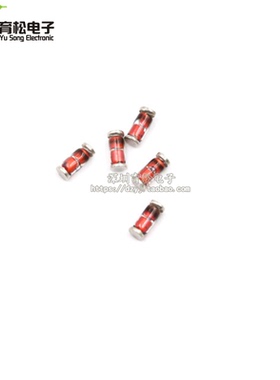 贴片开关二极管LL4148 1N4148贴片 1206圆柱形 100只