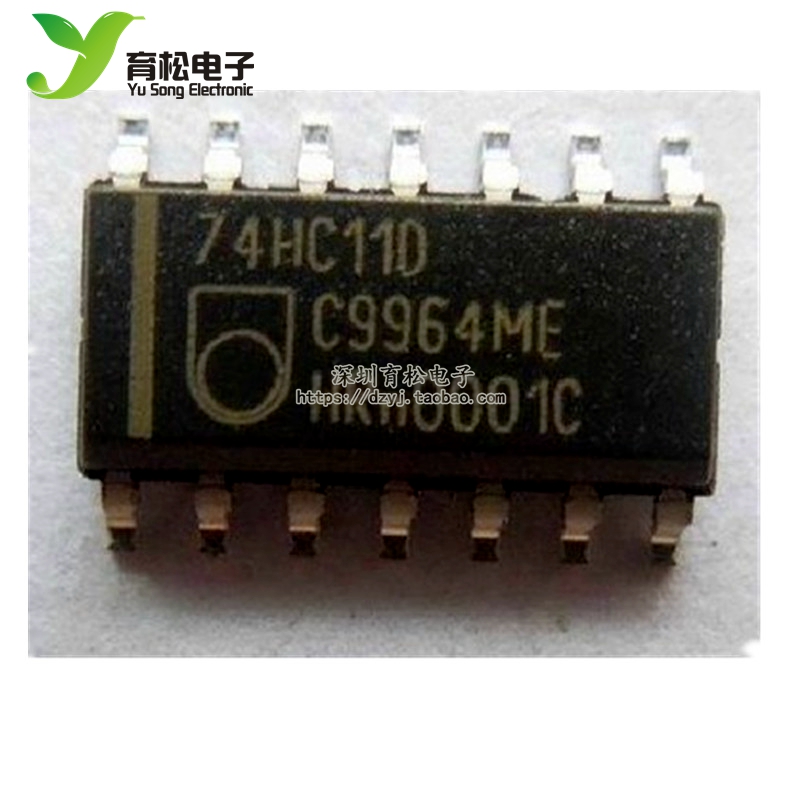 贴片 74HC11D SN74HC11DR HC11 SOP-14脚 逻辑IC芯片