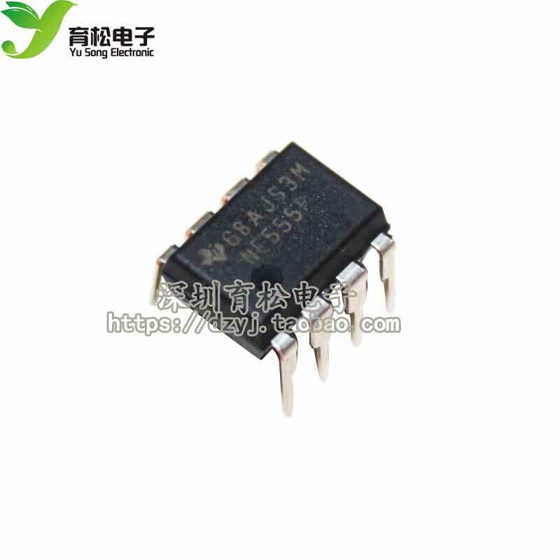 NE555 NE555P  单高精度定时器 DIP-8 全新原装图片