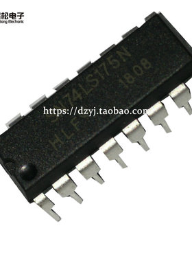 SN74LS175N 74LS175 DIP-16 四路D-型触发器