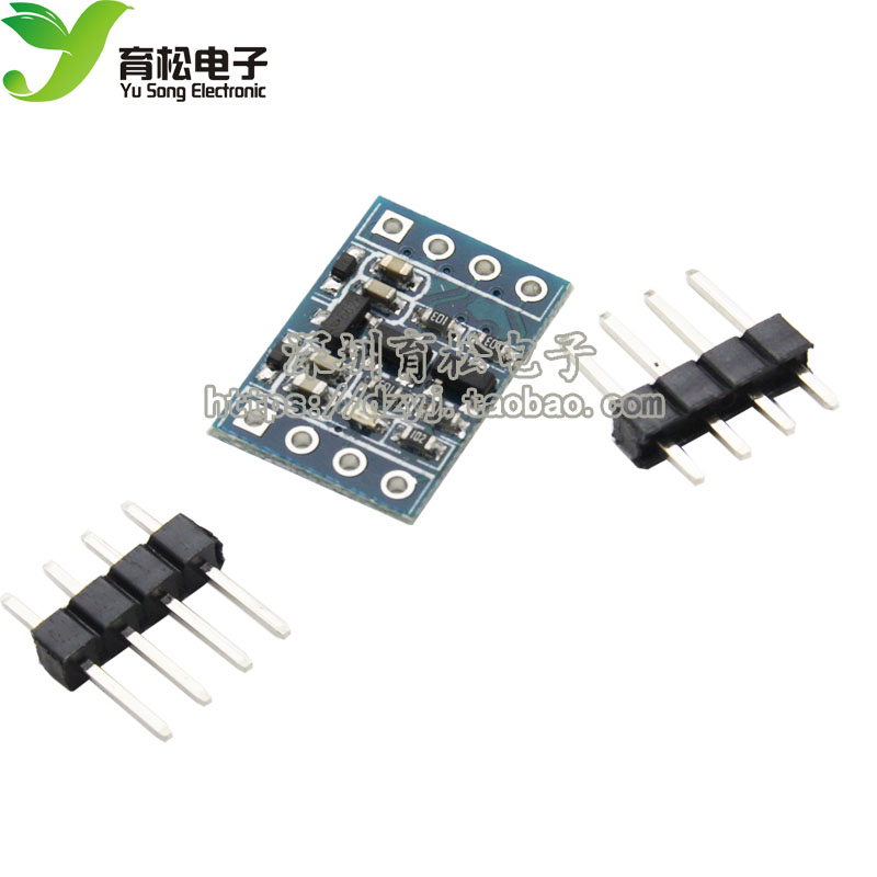 2路电平转换模块 3.3V转5V 5V转3.3V IIC UART SPI