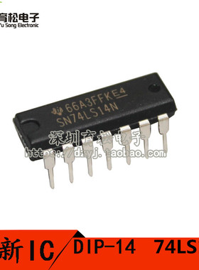 74LS14 SN74LS14N 六反相施密特触发器 DIP-14