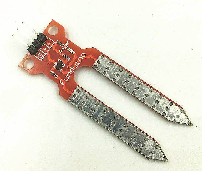 土壤湿度自动浇花系统积木传感器