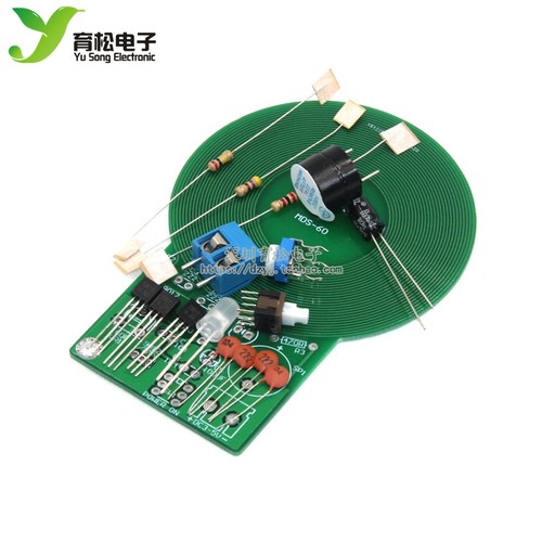 diy金属探测器焊接练习板