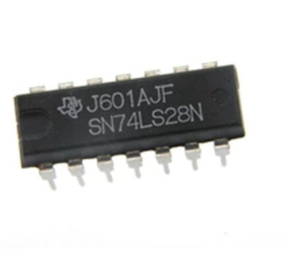 74LS28 HD74LS28P SN74LS28N DIP-14四2输入正或非缓冲器