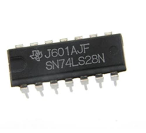 74LS28 HD74LS28P SN74LS28N DIP-14四2输入正或非缓冲器