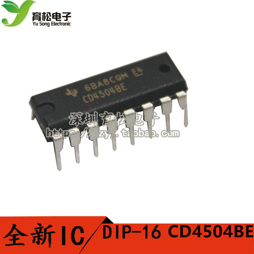 CD4504 CD4504BE CD4504BM DIP-16 电压电平转换器 微逻辑