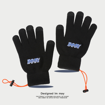 保暖冬季情侣骑行跑步男女潮手套