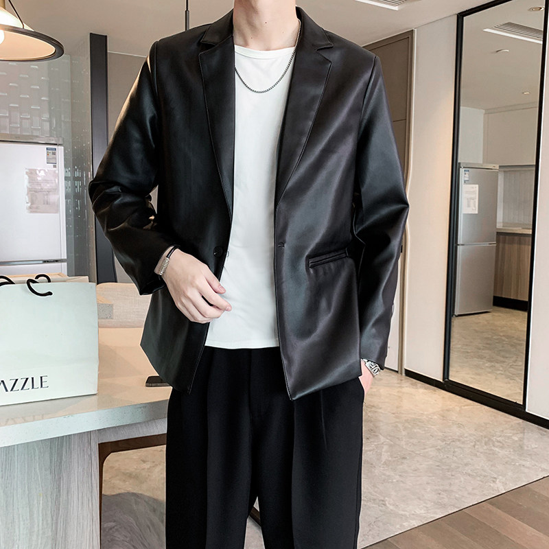 cleanfit休闲西装外套男款春秋潮牌痞帅高级感男装英伦雅痞dk西服图片