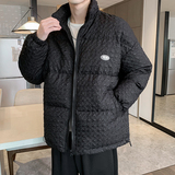 2024新款秋冬季棉衣面包服男宽松百搭外套a328-21999-P95控135，男装棉衣，星座406
