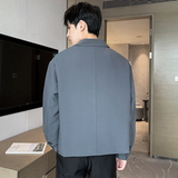 2024年秋季新款韩版宽松外套男夹克简约轻熟A328-21722-P95控135，男装夹克，星座406