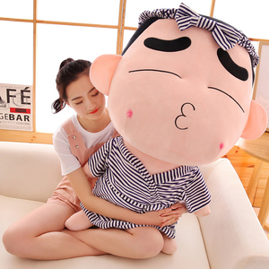 可爱蜡笔小新公仔玩偶布娃娃送女生毛绒玩具创意搞怪生日礼物抱枕