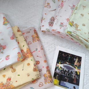 旗袍洛丽塔衬衣包包布料 高密锦棉复古娃娃童装 一米价满20 包邮