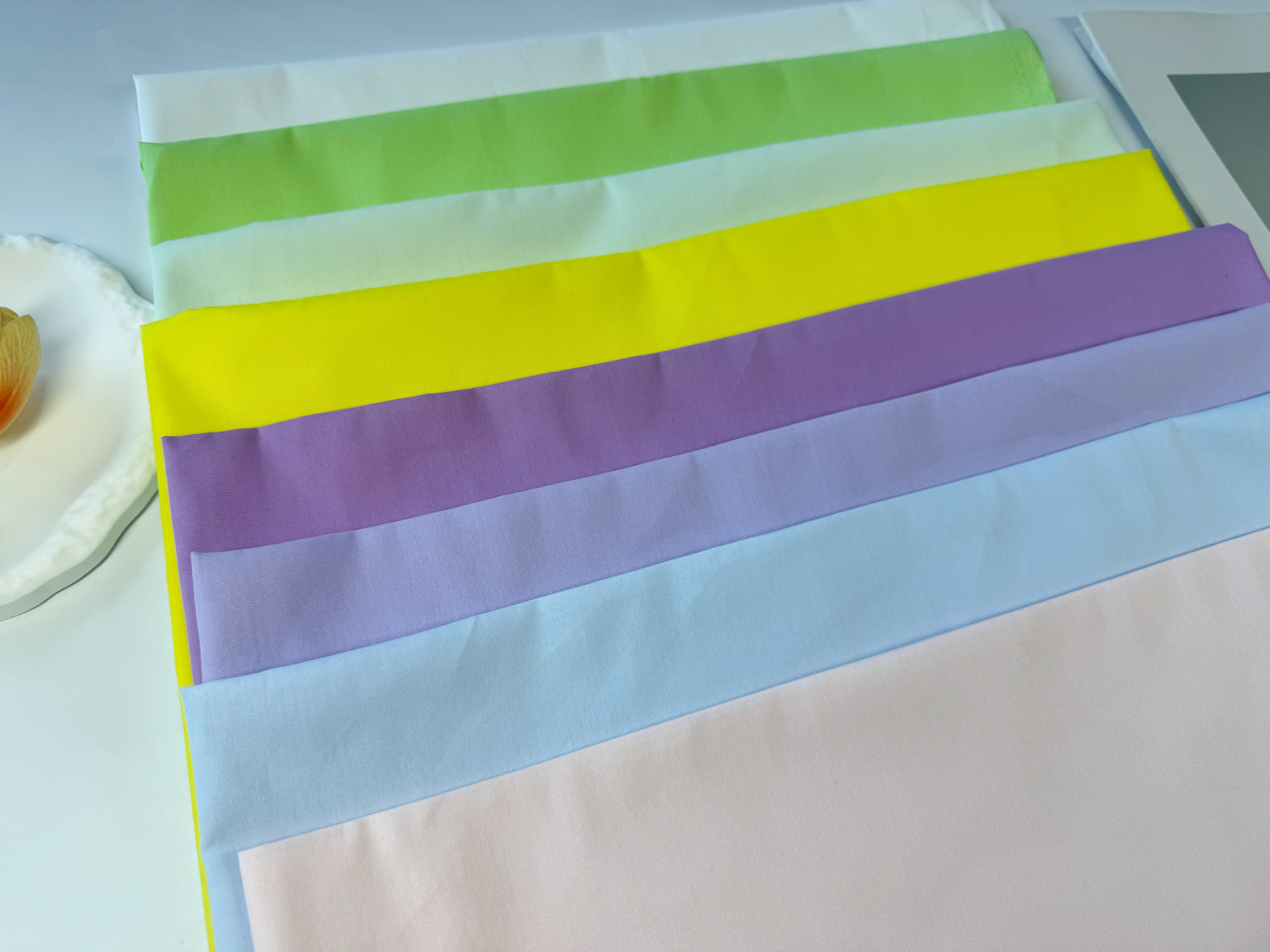 一米价40全棉府绸纯色系列婴童洛丽塔裙衬衣棉服肠圈布料