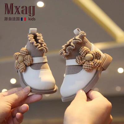 MXAG法国女童马丁靴秋冬