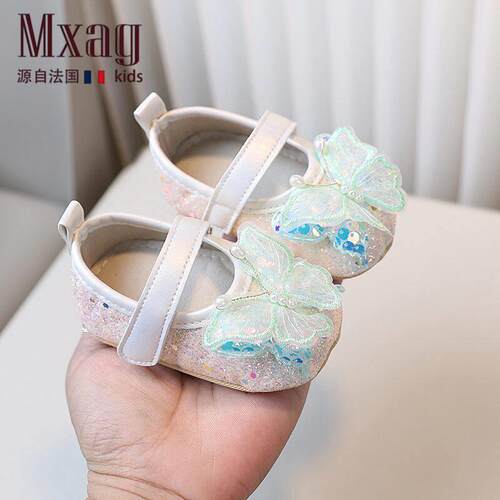 MXAG婴儿鞋小子女公主蝴