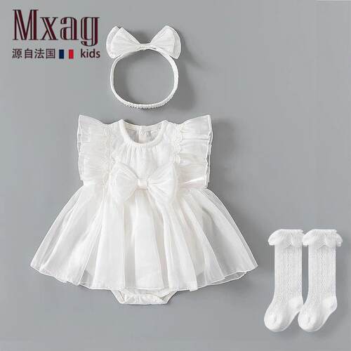 MXAG婴儿洋装夏季薄款女
