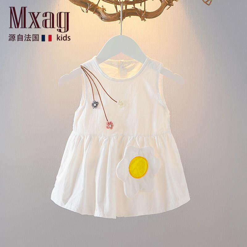 MXAG2026女宝宝夏季连衣裙01-3岁婴幼儿吊带裙女童夏装潮小女孩裙