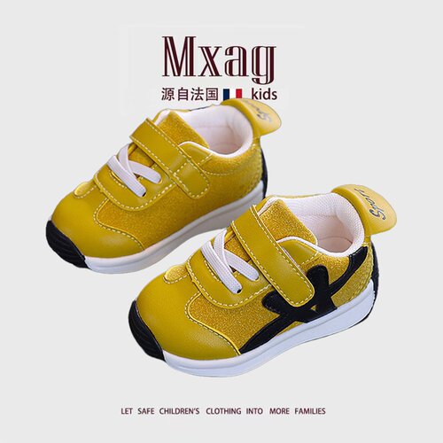 MXAG宝宝学步鞋子1-3岁2机能鞋春