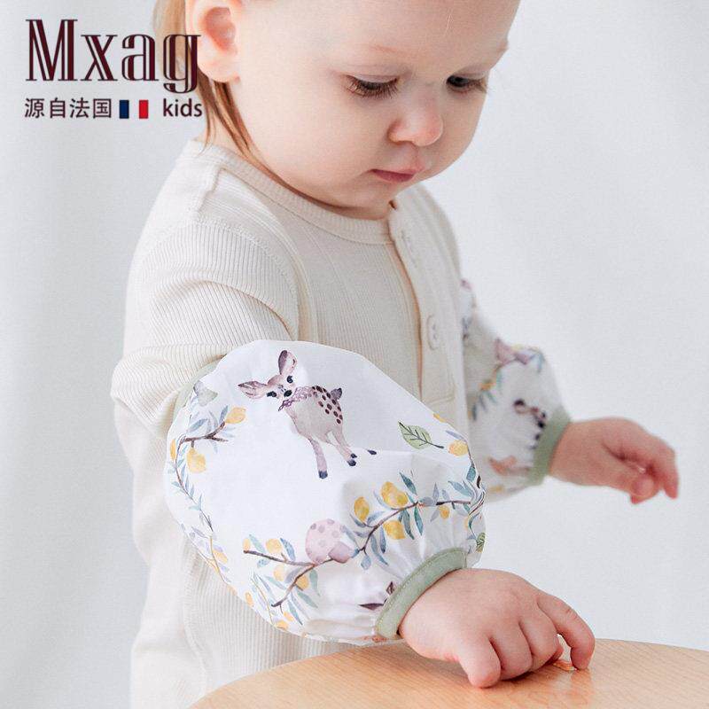 MXAG男童女童防污耐脏袖套秋冬婴幼儿袖头可爱宝宝套袖儿童卡通小
