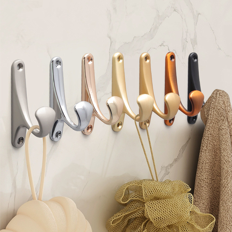 北欧简约黑色挂衣钩衣帽钩