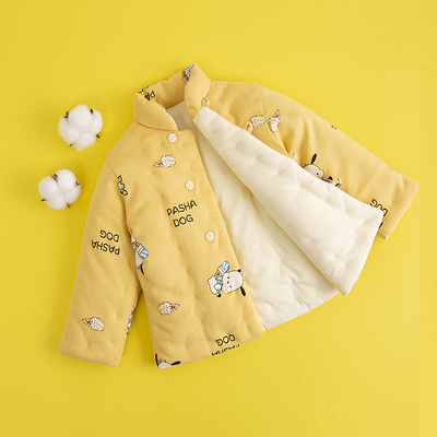 宝宝加厚棉衣手工纯棉花男女冬季