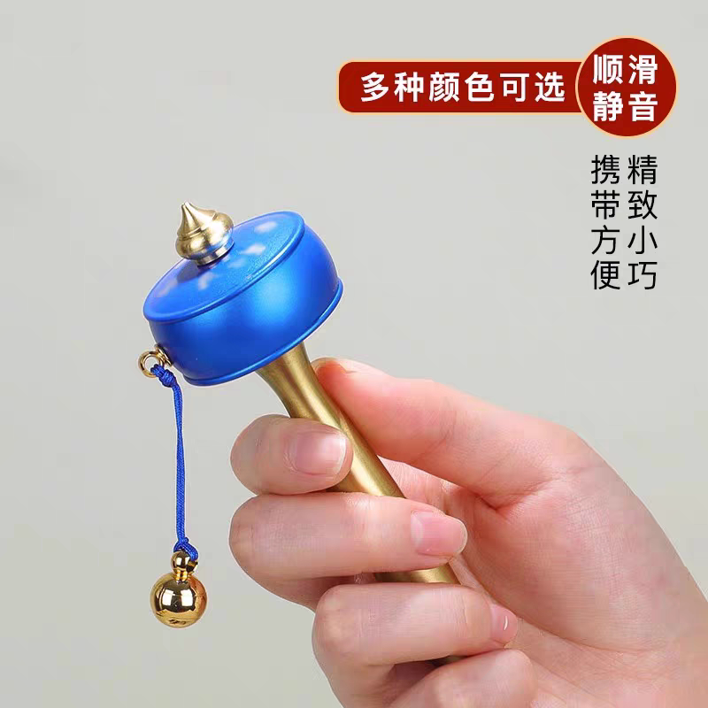 转动轮手摇转轮 黄铜莲师财神观音绿度母多款静音 西藏式转筒转轮