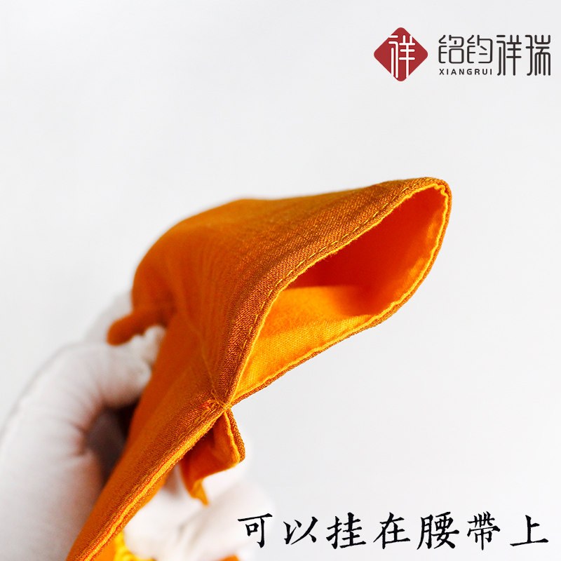 藏式手机袋手机包收纳小包 复古西藏民族风放卡片小包宝轮图案