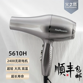火之凤电吹风机发型师专业高温大风超轻静音大功率发廊风筒5610H