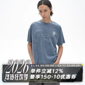FADE 短袖 TEE 240g纯棉 POH 手工破坏 岛屿印花 日晒感褪色 T恤