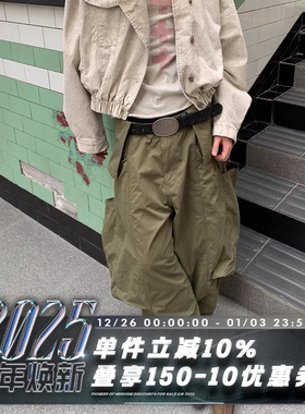 POH JODHPURS CARGO 全新裤型体验 廓形口袋 马术元素 工装大筒裤